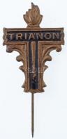 ~1930. Trianon festett Br kitűző (31x21mm) T:2