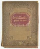 1930 Galeria Clasicilor - Pictura Renasterii. Arad, 1930. 60 planse colorate. 60 t. Egészvászon kötésű mappában