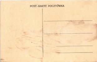 Radomsko, Nowo-Radomsk, Noworadomsk; Wiener Möbel Fabrik und Bahnhof / Viennese furniture factory an...