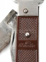 Moszkva bicska bőr tokkal. Összecsukva 13 cm