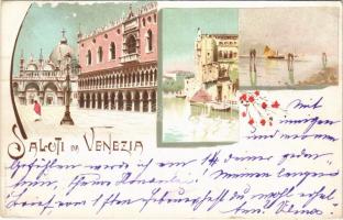 1906 Venezia, Venice; E. Bernardi & C. Art Nouveau litho (EK)