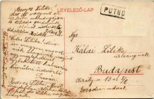 Putnok, vasútállomás, gőzmozdony. Lőwy József 361