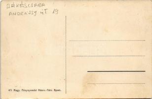 Békéscsaba, Alexander Adolf női divat áruház üzlete. Andrássy út 19