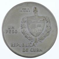 Kuba 1937. 1 Peso Ag (26,31g) T:2  Cuba 1937. 1 Peso Ag (26,31g) C:XF  Krause KM#22