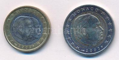 Monaco 2002. 1E + 2E bimetallic "III. Rainier" T:1,1-
Monaco 2002. 1 Euro + 2 Euro bimeta...