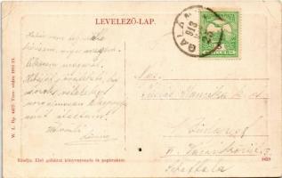 1913 Galánta, Kossuth Lajos utca, üzlet. W.L. Bp. 4477. 1911-13. / street, shop (EK)