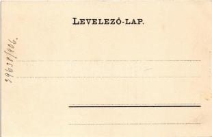 1906 Cseklész, Ceklís, Bernolákovo; Gróf Esterházy kastély. Seefehlner J.L. / castle