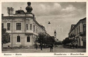 Beszterce Mussolini street