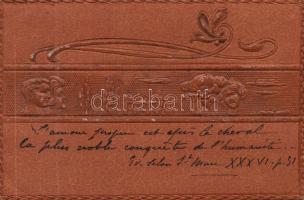 Raphael Kirchner Embossed