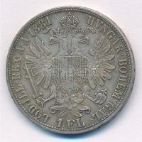 Ausztria 1881. 1Fl Ag "Ferenc József" T:2 patina
Austria 1881. 1 Florin Ag "Franz Jo...