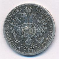Ausztria 1882. 1Fl Ag "Ferenc József" T:2 patina, bross nyom
Austria 1882. 1 Florin Ag &q...