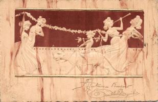 Raphael Kirchner Embossed