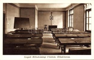 Szeged, Hittudományi Egyetem, előadóterem