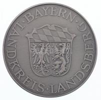 Németország DN BAYERN - LANDKRESI LANDSBERG / FÜR BESONDERE VERDIENSTE UND LEISTUNGEN kétoldalas jelzett Ag emlékérem (48,91g/0.999/45mm) T:1- Germany ND BAYERN - LANDKRESI LANDSBERG / FÜR BESONDERE VERDIENSTE UND LEISTUNGEN double-sided, hallmarked Ag commemorative medallion (48,91g/0.999/45mm) C:AU