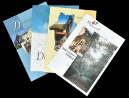 Debrecen és környéke - angol és magyar nyelvű népszerűsítő turisztikai kiadványok, 4 db