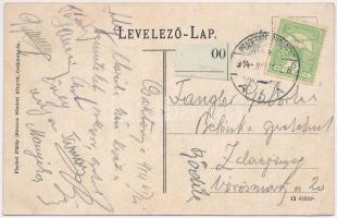 1914 Csáktornya, Cakovec; Önkéntes Tűzoltó laktanya, tűzoltó egyesület / Volunteer Firefighter barra...