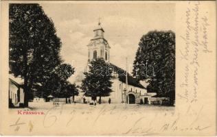 1904 Krassóvár, Krassova, Carasova; Római katolikus templom / Catholic church