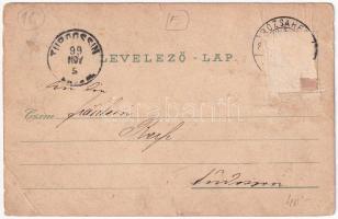 1899 Németlipcse, Nemeckej Lupci, Partizánska Lupca; Katolikus és evangélikus templom, Hendl- és Urb...