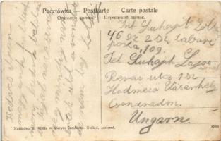 Staryi Sambir, Stary Sambor; Rynek / market, square, shops of Heimberg and Singer (fl)