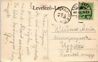 1907 Gavosdia, Krassókövesd, Gavojdia; vasútállomás, utca, Murcsán istván üzlete, kastély / railway ...