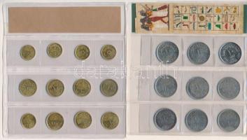 Egyiptom 21xklf érmetétel 2db szuvenír díszcsomagolásban T:2-3
Egypt 21xdiff coin lot in 2pcs souve...