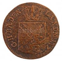 Német Államok / Baden 1813. VIkr Ag T:3
German States / Baden 1813. VI Kreuzer Ag C:F
Krause KM#14...