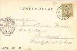 1903 Keresztényfalva, Cristian; Evangélikus erődtemplom / Lutheran fortified church. photo