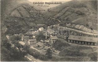 1910 Dognácska, Dognatschka, Dognecea; bánya / mine