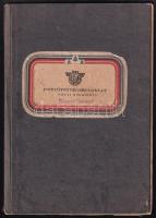 1949 Pilisszentkereszt, fizetővendég-szolgálat emlékkönyv