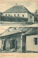 1911 Toporc, Toporec; Paplak, Fogyasztási szövetkezet üzlete és saját kiadása / parsonage, cooperative shop