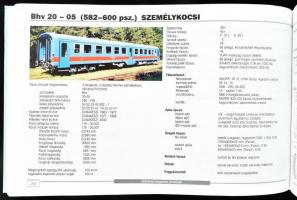 MÁV Zrt. Vasúti járműalbum. I. kötet. Személy-, és motorkocsik, motorvonatok. Műszaki adatok és jell...