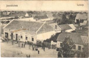 1920 Jánoshalma, látkép, üzlet (EK)