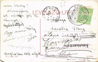 1912 Szeghalom, Berettyó híd. W.L. Bp. 1544. (EM)