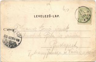 1905 Biatorbágy, Bia-Torbágy; vasútállomás. Szabó J. Gyula kiadása (EB)