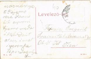 1908 Sopron, Széchenyi szobor. W.L. 275. (Rb)