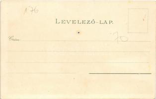 Balatonfüred, Tihany. Künstler-Heliocolorkarte No. 2790. von Ottmar Zieher. litho s: Raoul Frank