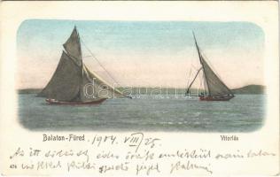 1904 Balatonfüred, vitorlás