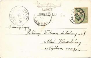 1905 Nagykőrös, látkép, gyógyszertár, Gál Sándor, Weisz Mihály üzlete, Temetkezési vállalat. Bazsó L...