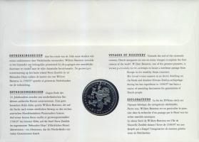 Hollandia 1996. 1Ecu "Felfedező utak" érmés, bélyeges borítékon T:1