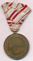 Ausztria 1932. "Osztrák Háborús Emlékérem" Br emlékérem, nem eredeti szalagon T:2 
Austri...