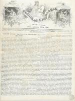 1860 Politikai Ujdonságok. Hatodik évi folyam. 1860. január 5. -én - december 27. 1-52. sz. Teljes é...