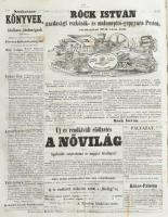 1860 Politikai Ujdonságok. Hatodik évi folyam. 1860. január 5. -én - december 27. 1-52. sz. Teljes é...