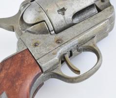Régi colt revolver pisztoly igényes, részletgazdag gyűjtői replikája 29 cm