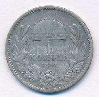 1893KB 1K Ag "Ferenc József" T:3 
Adamo K5