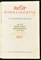 1930 Az Est hármaskönyve I-III. köt. (I. köt.: A férfi, II. köt.: A nő, III. köt.: A gyermek.) Kopot...