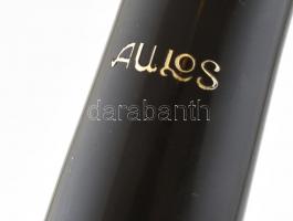 Aulos furulya, műanyag, kisebb kopásnyomokkal, h: 48 cm