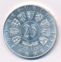 Ausztria 1955. 25Sch Ag "Állami Színház" T:1- 
Austria 1955. 25 Schilling Ag "Nation...