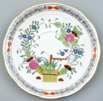 Herendi Fleur des indes vertes mintás bouillon csésze 6 db. Kézzel festett, jelzett. Hibátlan