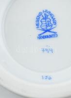 Herendi Rothschild mintás bouillon csésze 6 db. Kézzel festett, jelzett. Kis sérülésekkel