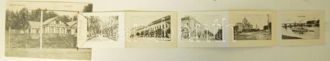 Szolnok leporello vasútállomással, szállodával